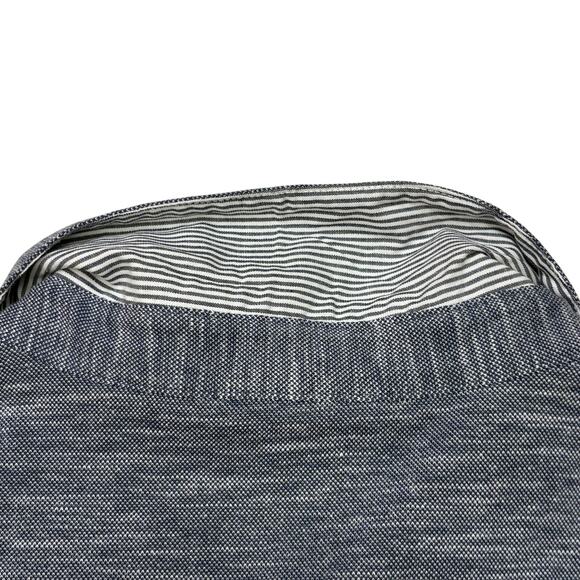 Perry Ellis Polo Shirt Mens Size XL Blue Short Sleeve Pullover Classic Preppy - Picture 4 of 9